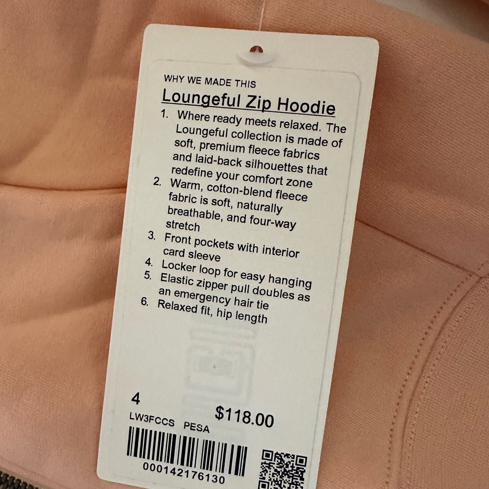 lululemon loungeful zip hoodie - Picture 2 of 3